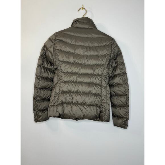 Uniqlo Ultra Light Down Puffer Jacket Girls Small Grey - Picture 5 of 9